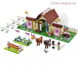 Конструктор Lari Подружки Городские конюшни 10163 (3189) 400 дет