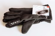 Флисовые спортивные перчатки UMBRO черные