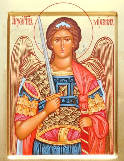 Икона Михаил Архангел (рукописная)