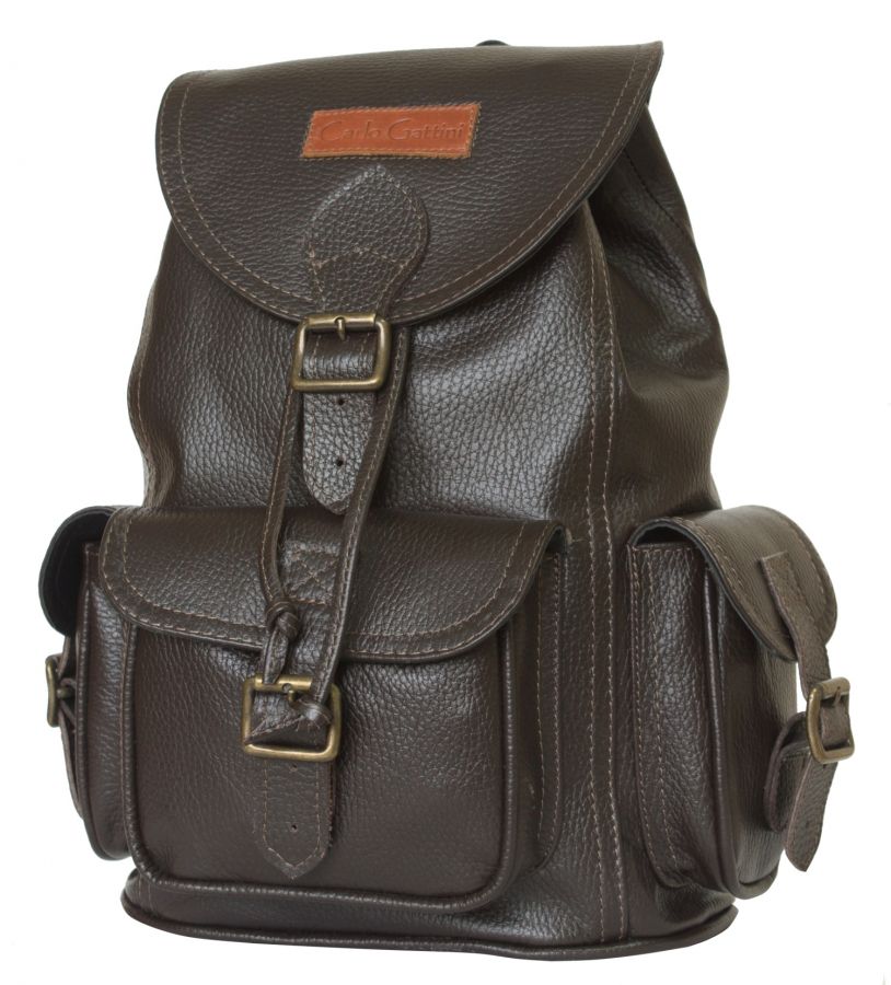 Женский кожаный рюкзак Carlo Gattini Velona brown 3015-04
