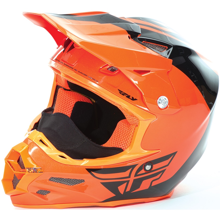 FLY - 2017 F2 Carbon Pure Cold Weather шлем, оранжево-черный