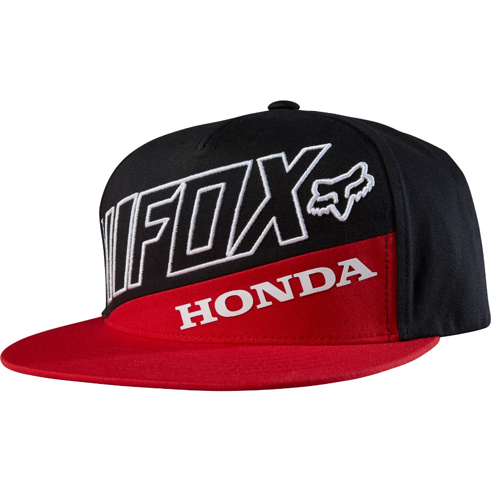 Fox Honda Premium бейсболка, красно-черная