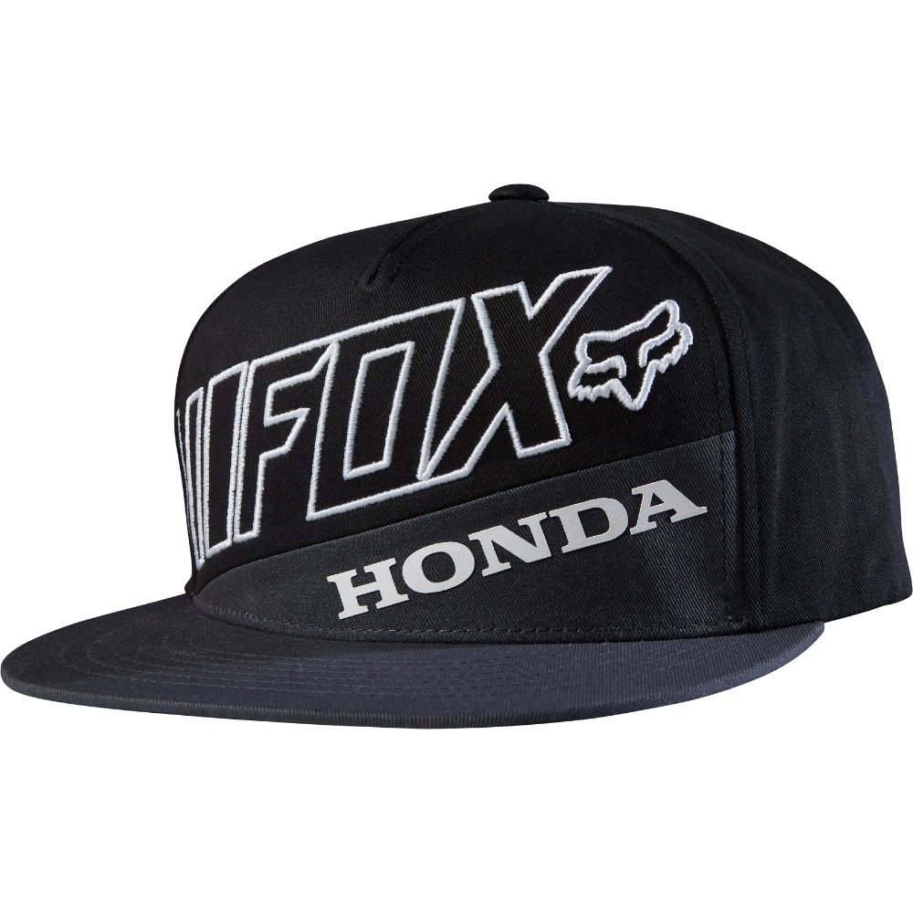Fox Honda Premium бейсболка, серо-черная