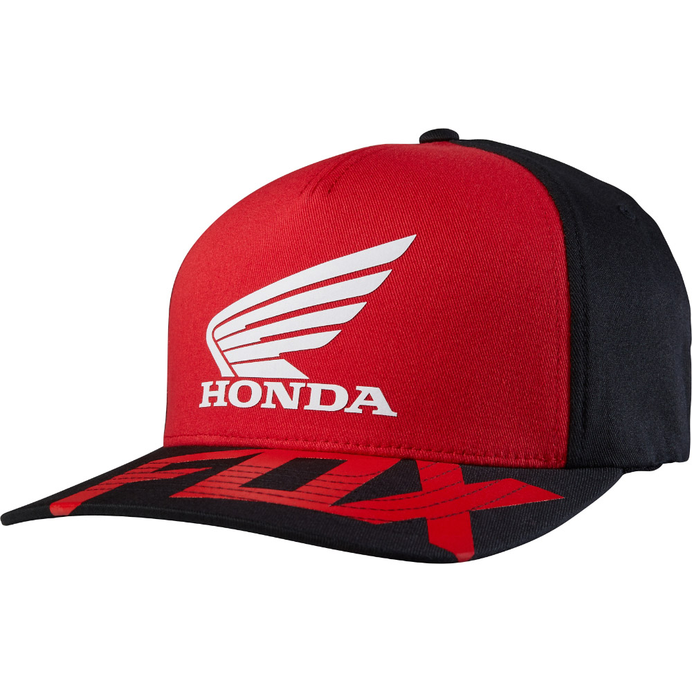 Fox Honda Basic FF Hat Red/Black бейсболка, черно-красная