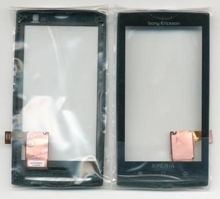 Тачскрин Sony Ericsson X10 Xperia (в раме) (black) Оригинал