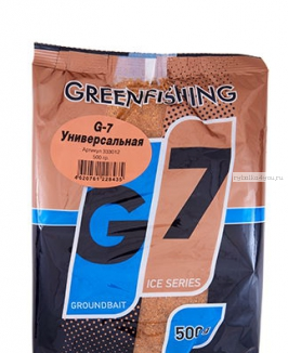 Прикормка Greenfishing G7 Ice Универсальная 500 гр