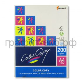 Бумага А4 Color copy clear 200г/м цифр/лаз.печать 250л