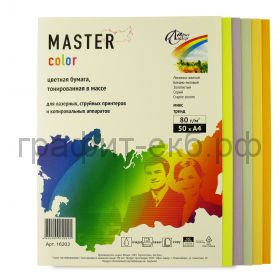 Бумага А4 50л.Master Color Mix Trend 80г/м2 16203