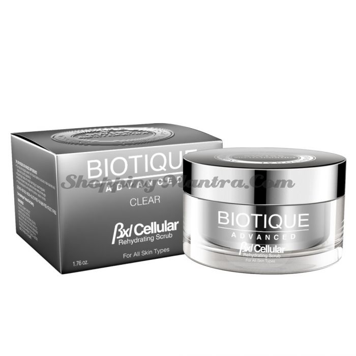 Увлажняющий скраб для лица Биотик Адвансед | Biotique Advanced BXL Cellular Rehydrating Scrub