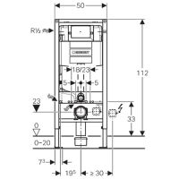 Geberit Duofix 111.060.00.1, схема 1