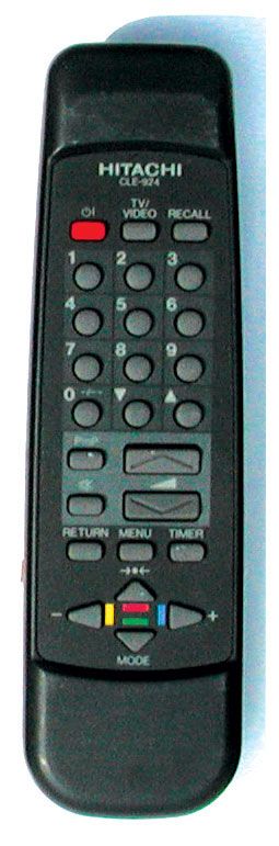 Hitachi CLE-924 (TV) (C1455MN, C14P-103AVR, C14P-140AV, C14P-142R, C14P-143, C14P-163, C14P-721, C14P-840, C2055MN, C20P-761, C20P-861AVR)