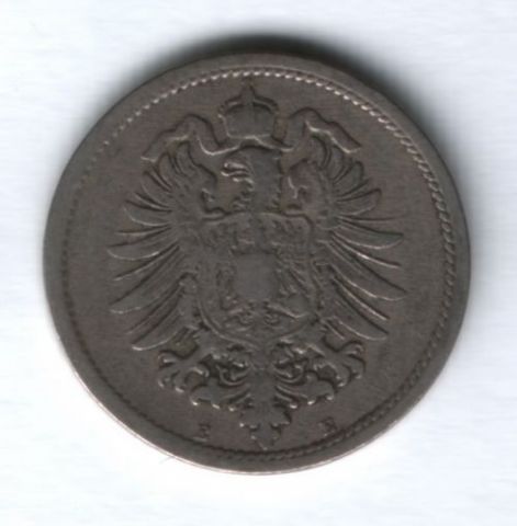 10 пфеннигов 1889 г. E Германия