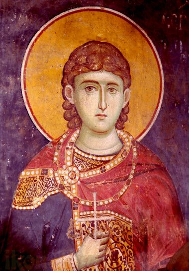 Сергий Римлянин (рукописная икона)