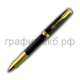 Ручка-роллер Parker Sonnet Core LagBlack GT черный лак Т530 1948080