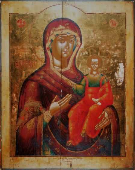 Смоленская икона Божией Матери (копия 19 века)