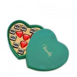 Шоколадные конфеты Большое Сердце Venchi Large Heart Gift Box - 150 г (Италия)