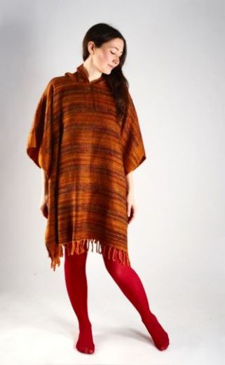 Пончо на осень для женщин, теплое, из мягкой ткани. Интернет магазин Инд Базар