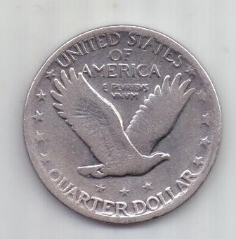 1/4 доллара 1925 г. США