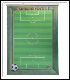 Настенный плакат для значков "Футбол" (50*68 см)