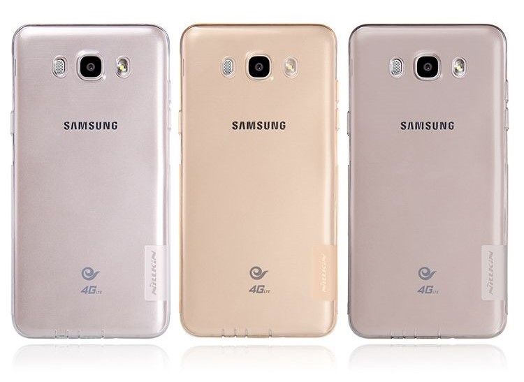 Накладка Samsung J510F Galaxy J5 (2016) силикон (yellow)