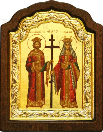 Константин и Елена (11х16), серебро