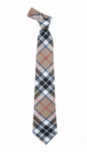 Истинно шотландский клетчатый галстук 100% шерсть , расцветка клан Томсон ( вариант кэмэл)