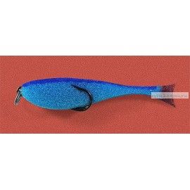 Поролоновая рыбка OnlySpin Bait 65 мм / упаковка 5 шт / цвет: синий