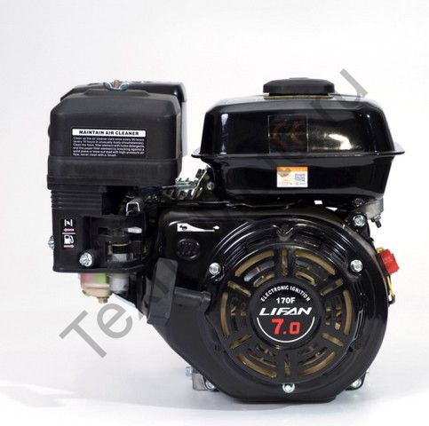 Двигатель Lifan 170F D20 (7,0 л. с.) с катушкой освещения 3Ампер (36Вт)