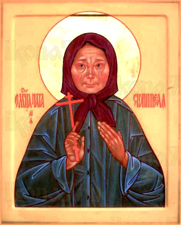 Наталия Козлова (рукописная икона)