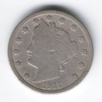 5 центов 1911 г. США