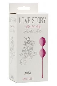 Вагинальные шарики Love Story Scarlet Sails розовые