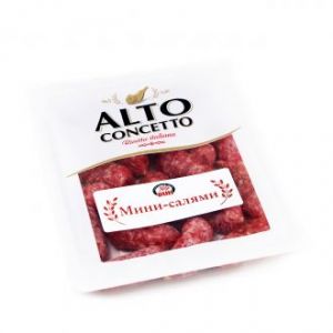 Колбаса сыровяленая мини-салями Alto Concetto - 150 г (Россия)