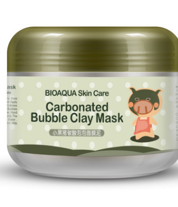 Очищающая пузырьковая маска «BIOAQUA» Carbonated Bubbled Clay Mask.(0511)