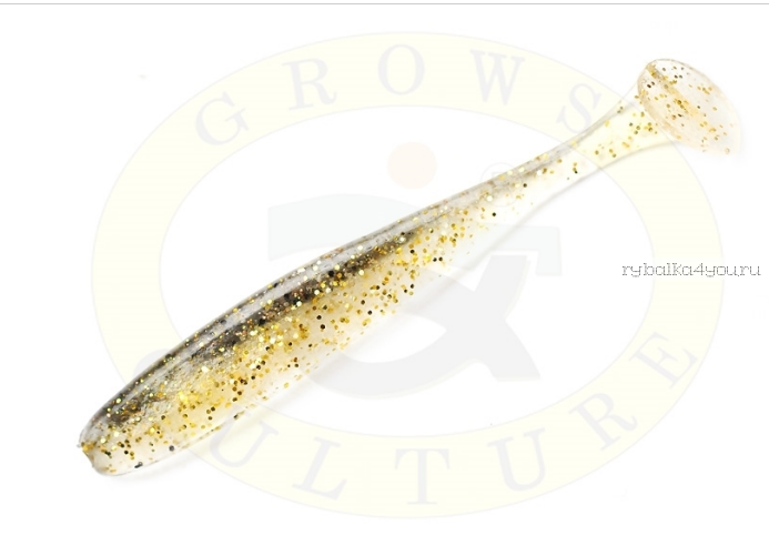 Виброхвост Grows Culture Diamond Easy Shiner 4" 10 см/ упаковка 7 шт/ цвет: 417