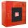 Пожарный шкаф предназначен для хранения 2-3 огнетушителей до 12 кг.