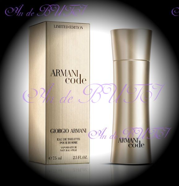armani code gold limited edition
