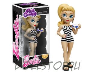 Коллекционная виниловая фигурка  Рок Канди Полосатый купальник -  Rock Candy: Barbie Vinyl Collectible 1959 Barbie - Swimsuit