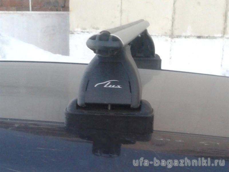 Багажник на крышу Opel Astra H, Lux, аэродинамические  дуги (53 мм)