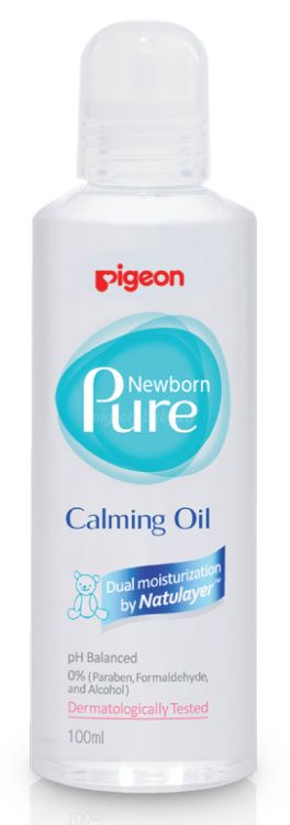 Pigeon Успокаивающее масло "Newborn Pure Calming Oil" 0+ мес, 100 мл