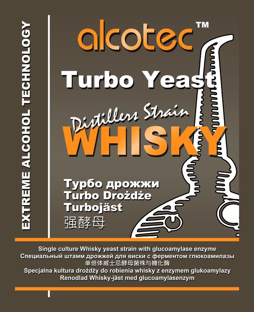 Турбо дрожжи для виски Алкотек, 73 гр