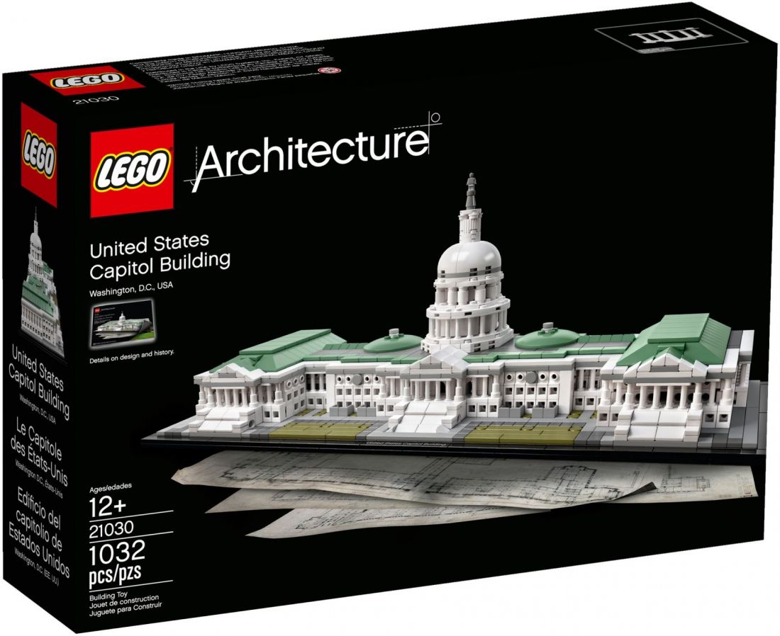 Конструктор ЛЕГО Architecture: Капитолий 21030