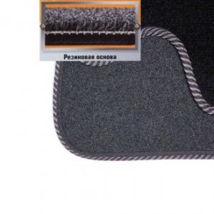 ﻿Текстильные (ворсовые/ велюровые) коврики для Peugeot  в салон автомобиля Duomat - Польша