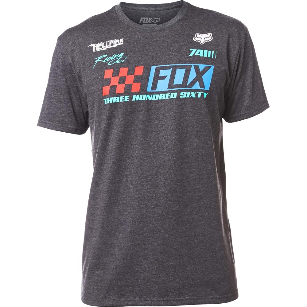 Fox Repaired SS Tee Heather футболка, черная