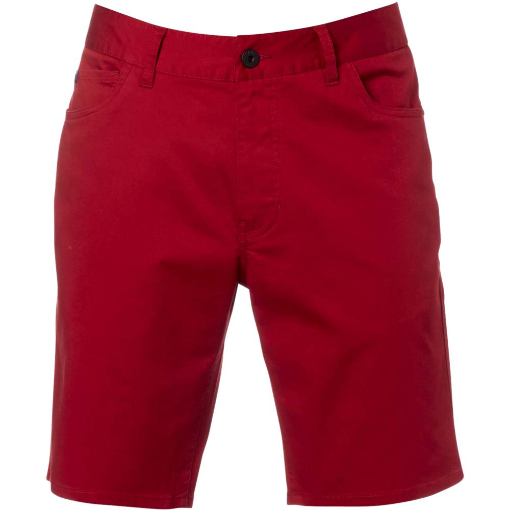 Fox Caliper Short Cranberry шорты, красные