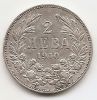 2 лева (Регулярный выпуск) Болгария 1910 серебро малый тираж Распродажа!