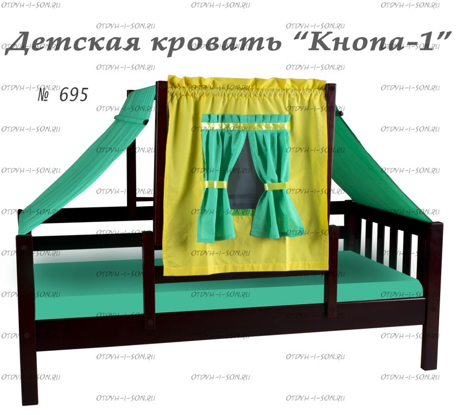 Кровать Кнопа-1 (Ромашка), 2 размера