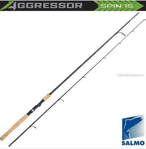 Спиннинг Salmo Aggressor SPIN 15 2,40м /тест 3-15гр ( 5211-210)