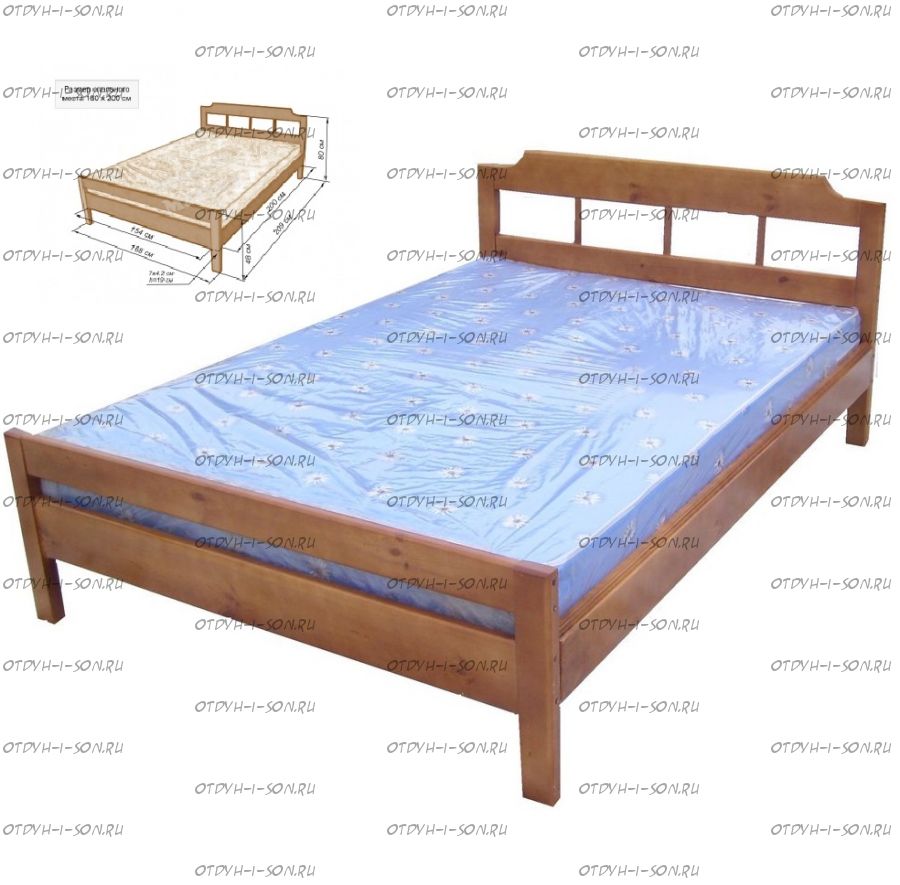 Кровать Дачная-1