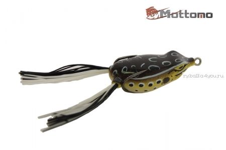 Лягушка Mottomo Mad Frog 5,5см 13г Natural Brown