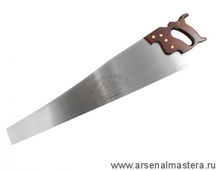 Пила-ножовка Garlick/Lynx 660мм (26) 8tpi рукоять из бука Thomas Flinn М00013591